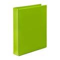 Marbig A4 Clearview Insert Binder | 25mm 2D Rings - Lime Marbig