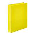 Marbig A4 Yellow Clearview Insert Binder | 25mm 2D Rings Marbig