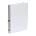 Marbig A4 Clearview Insert Binder - 25mm 2D White Marbig
