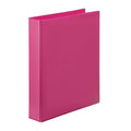 Marbig A4 Pink Clearview 25mm 2-Ring Binder - Customizable Marbig