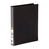 Marbig A4 Clearview Insert Binder 25mm 3D Ring - Black