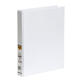 Marbig A4 Clearview Insert Binder 25mm 4D Rings White Marbig