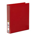Marbig A4 38mm Red Clearview Insert Ring Binder 2D Marbig