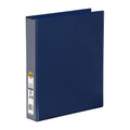 Marbig A4 Clearview 3D Ring Insert Binder 38mm - Blue Marbig