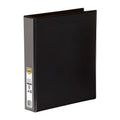 Marbig A4 Clearview Insert Binder 38mm D-Ring Black Marbig