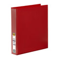 Marbig Clearview A4 Insert Ring Binder - 38mm Red Marbig