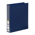Marbig A4 Clearview 4D Ring Binder 38mm Blue Marbig