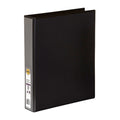 Marbig A4 Clearview Insert Binder | 38mm 4D Rings | Black Marbig