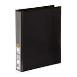 Marbig A4 Clearview Insert Binder | 38mm 4D Rings | Black