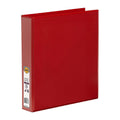 Marbig A4 Red Clearview Insert Binder 38mm 4D Rings Marbig