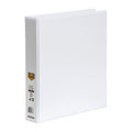 Marbig A4 White Clearview Insert Binder - 38mm 4 D-Ring Marbig