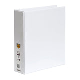 Marbig A4 Clearview Insert Binder - 50mm 3D Ring - White