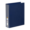 Marbig A4 Clearview 4D Ring Binder 50mm - Blue Marbig