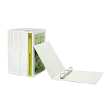 Marbig A4 Clearview 4-Ring Insert Binder - 65mm White