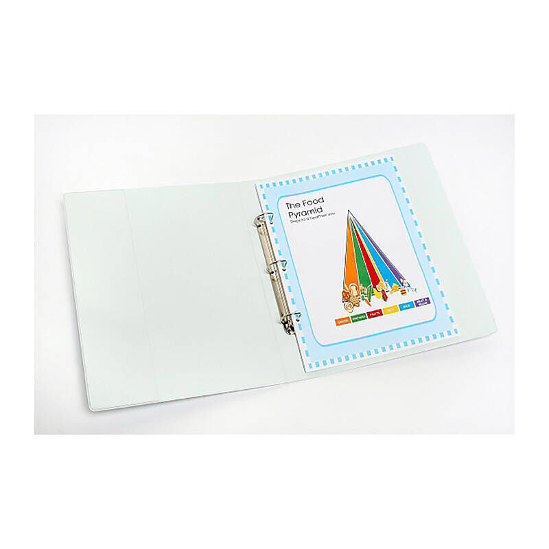 Marbig A3 Portrait Clearview Insert Binder - 50mm 4D - White Marbig