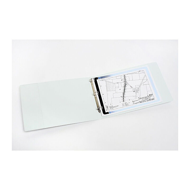 Marbig A3 Landscape Clearview Presentation Binder - 32mm D-Ring Marbig