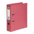 Marbig A4 Coral PE Lever Arch File - Durable Document Organizer Marbig