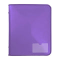 Marbig Purple Zipper Binder with Tech Case | 25mm 2-Ring Marbig