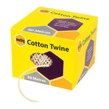 Marbig Natural Cotton Twine - 80 Metres