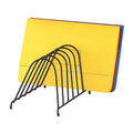 Marbig Angled Wire Step File Organiser - Black Desk Storage Marbig