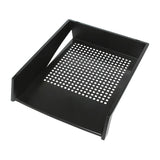 Marbig Enviro Black Portrait Document Tray - Eco-Friendly