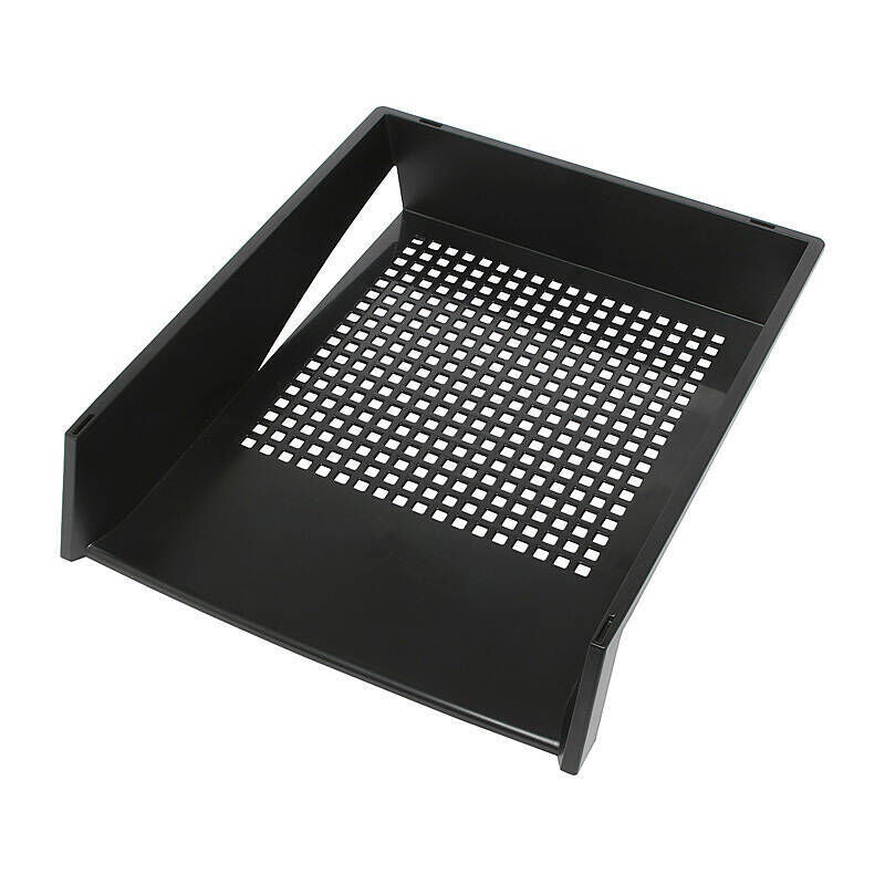 Marbig Enviro Black Portrait Document Tray - Eco-Friendly