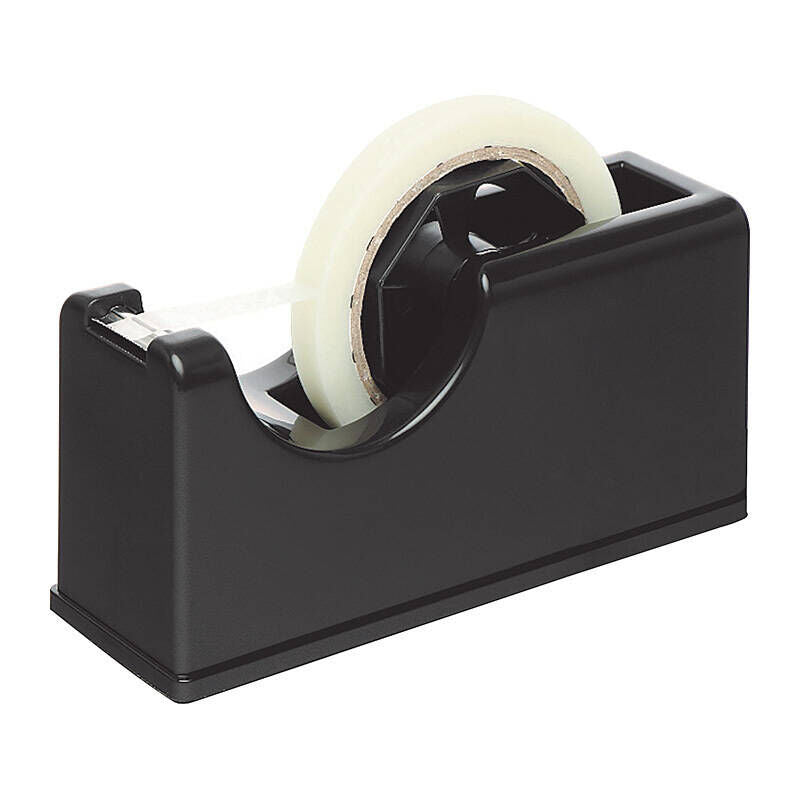 Marbig Large Black Tape Dispenser - Desk & Office Essential Marbig