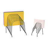 Marbig Large Black Wire Step File Organiser