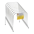 Marbig Large Silver Wire Step File Organiser for Desks Marbig