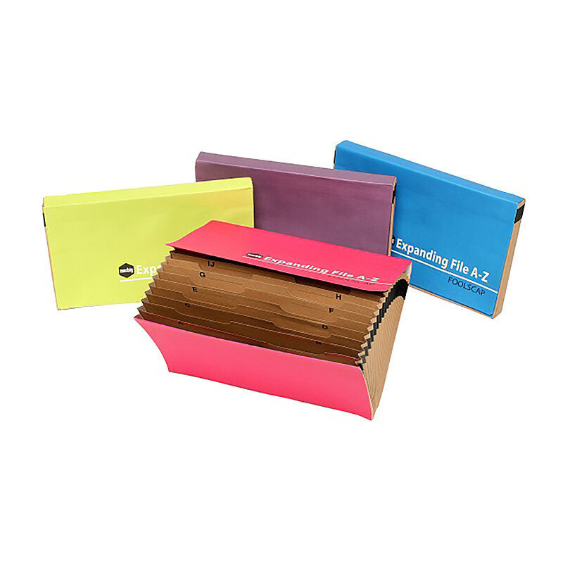 Marbig Expanding File A-Z - Summer Colours Document Organizer Marbig