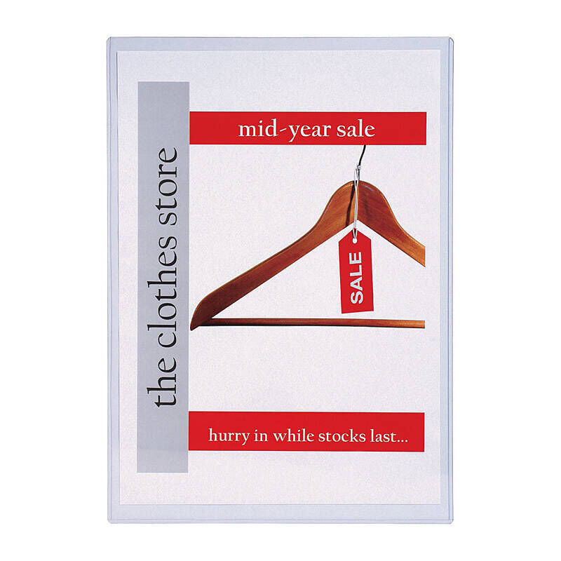 Marbig A3 Clear Document Protector Pocket 