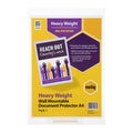 Clear A4 PVC Wall Mount Document Display Holder