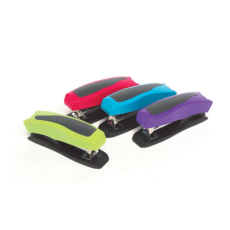 Marbig Half Strip Stapler - Fun Assorted Colors for Desk & Office Marbig