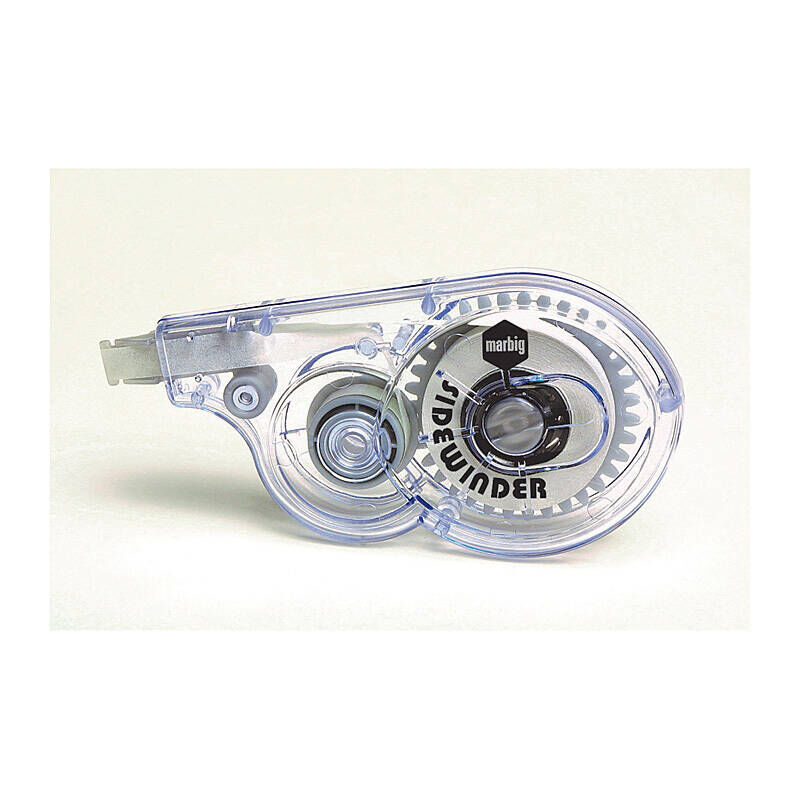 Marbig Sidewinder Correction Tape - Easy 5mm x 8m Fix Marbig