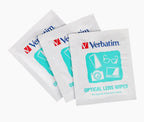 Verbatim Screen, Monitor & Glasses Wipes - 25 Pack 