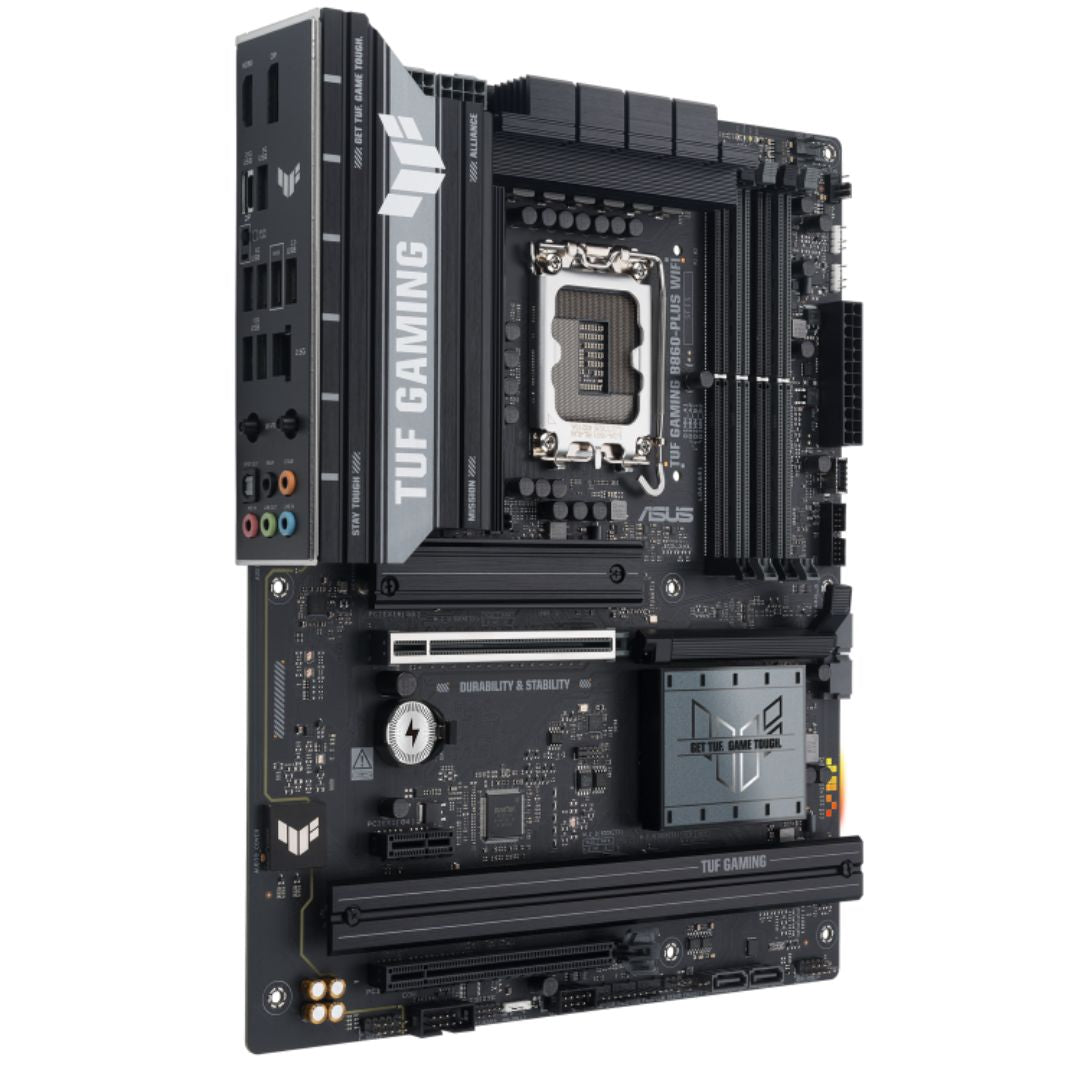 ASUS TUF GAMING B860-PLUS WIFI Motherboard - Gaming & AI PC Ready ASUS