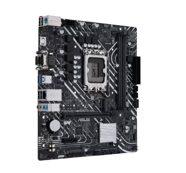 ASUS H610 Micro-ATX Motherboard LGA 1700 DDR4 for 12th Gen Intel ASUS