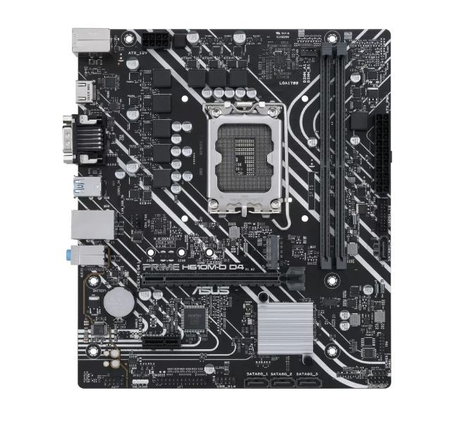 ASUS H610 Micro-ATX Motherboard LGA 1700 DDR4 for 12th Gen Intel ASUS