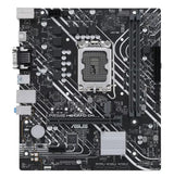 ASUS H610M PRIME H610M-D D4-CSM Intel LGA 1700 mATX Motherboard, DDR4 64GB, PCIe4.0, M.2, 1Gb Ethern - PRIME H610M-D D4-CSM