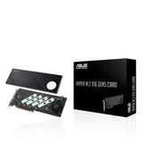 ASUS Hyper M.2 x16 Gen5 Card | Quad NVMe PCIe 5.0 SSD Adapter ASUS
