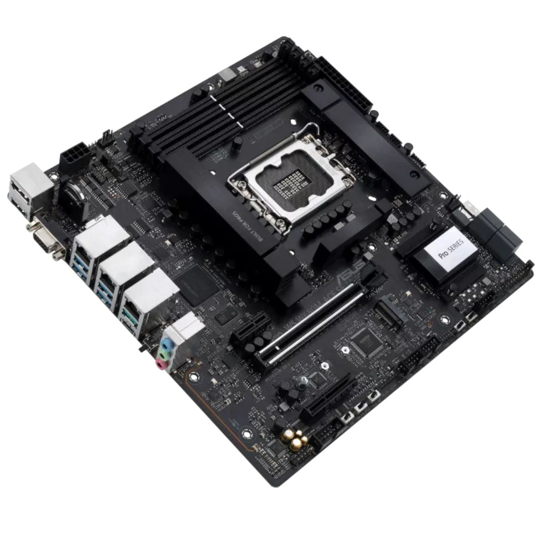 Intel W680 LGA 1700 Micro-ATX Motherboard with BMC & PCIe 5.0 DDR5 ASUS