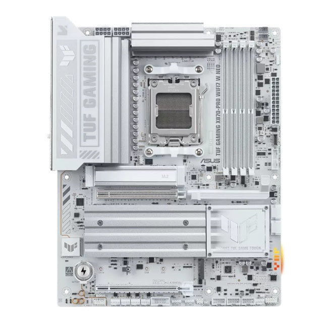 ASUS AMD TUF GAMING X870-PRO WIFI7 W NEO (AM5) ATX Motherboard, 4DDR5 256GB,PCIe5.0,M.2x4,WiFi7,BT5. - TUF GAMING X870-PRO WI