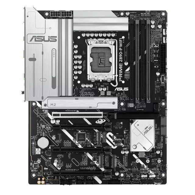 ASUS PRIME Z890-P WIFI-CSM LGA1851 ATX Motherboard 192GB, DDR5, 1 x PCIe 5.0 x16 slots, 4 x M.2 slots, 4 x SAT