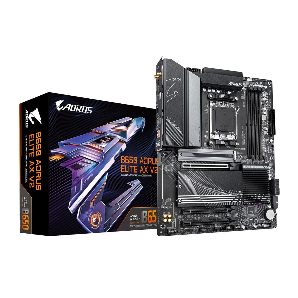 Gigabyte B650 AORUS ELITE AX AMD AM5 ATX Motherboard Gigabyte