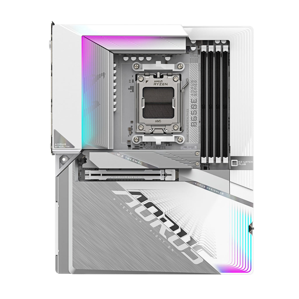 Gigabyte B650E AORUS STEALTH ICE AM5 DDR5 ATX Motherboard Gigabyte