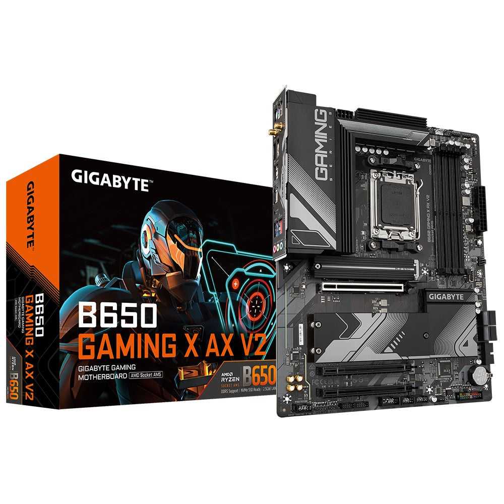 Gigabyte B650 GAMING X AX V2 AM5 ATX Motherboard for Ryzen PCs Gigabyte