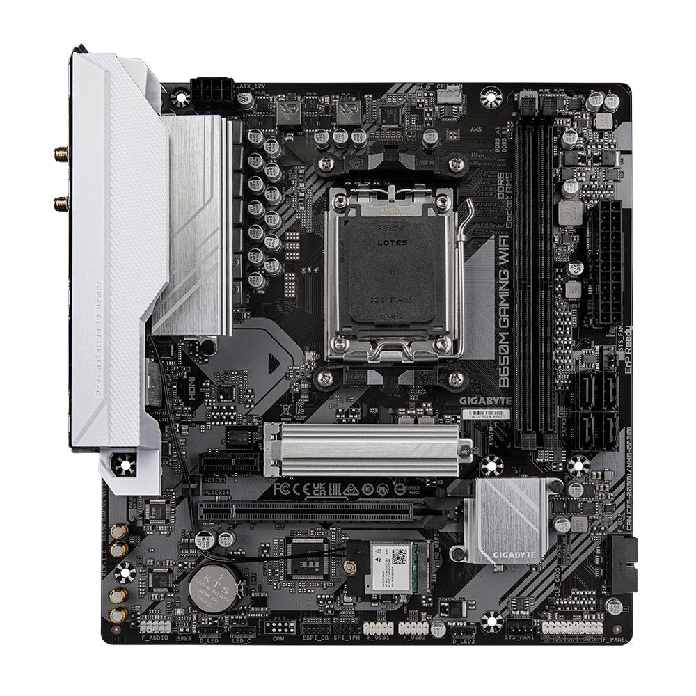 Gigabyte B650M GAMING WIFI AM5 Motherboard - Ryzen 7000/8000 Ready Gigabyte