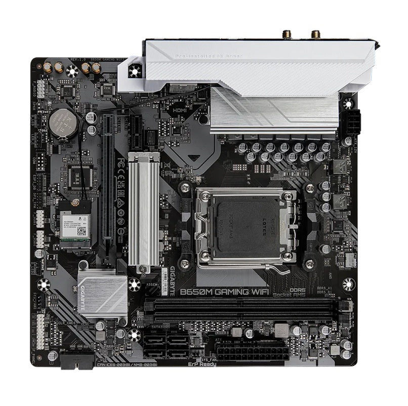 Gigabyte B650M GAMING WIFI AM5 Motherboard - Ryzen 7000/8000 Ready Gigabyte