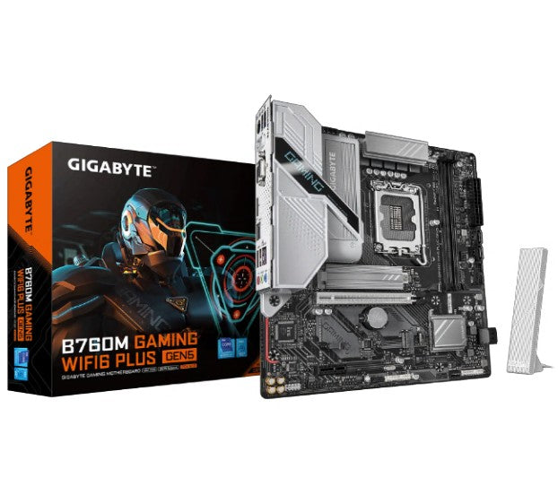 Gigabyte B760M GAMING WIFI6 PLUS GEN5 LGA 1700 m-ATX DDR5 Motherboard Gigabyte