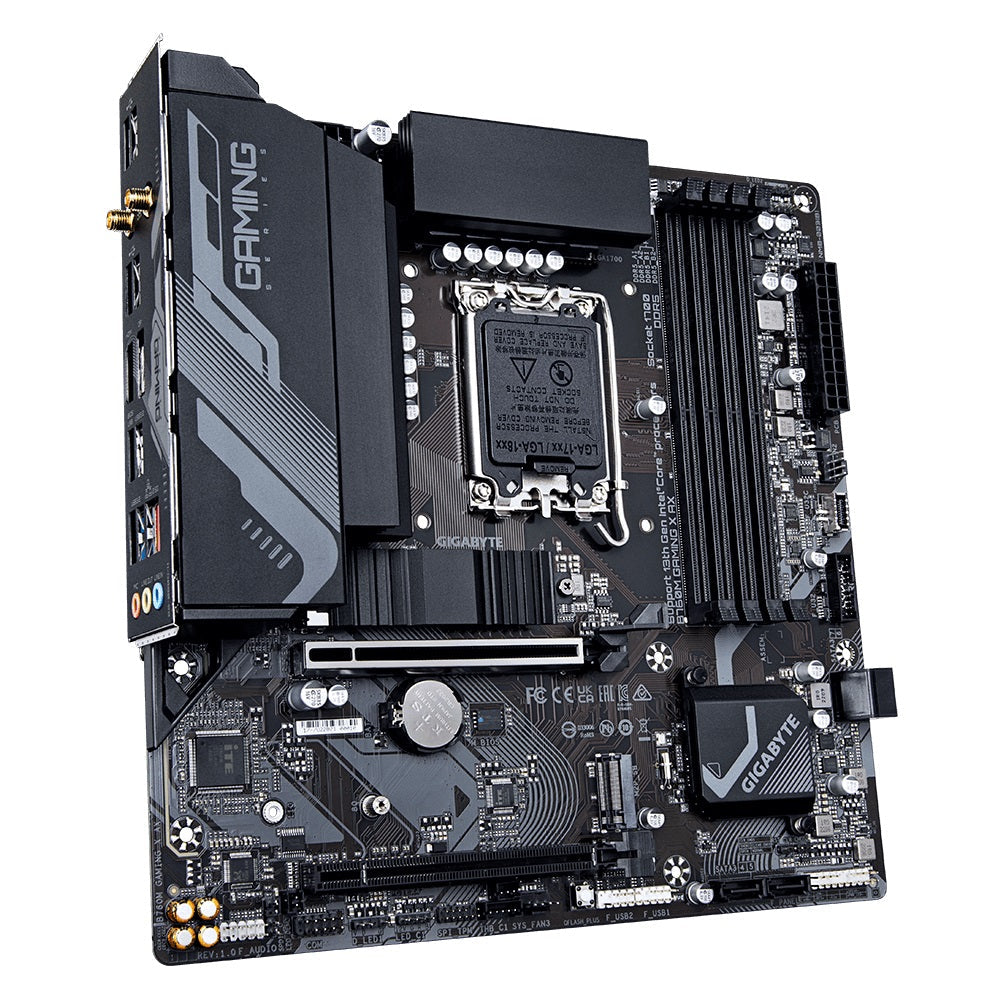 Gigabyte B760M Gaming X AX m-ATX Motherboard - LGA 1700, DDR5 Gigabyte